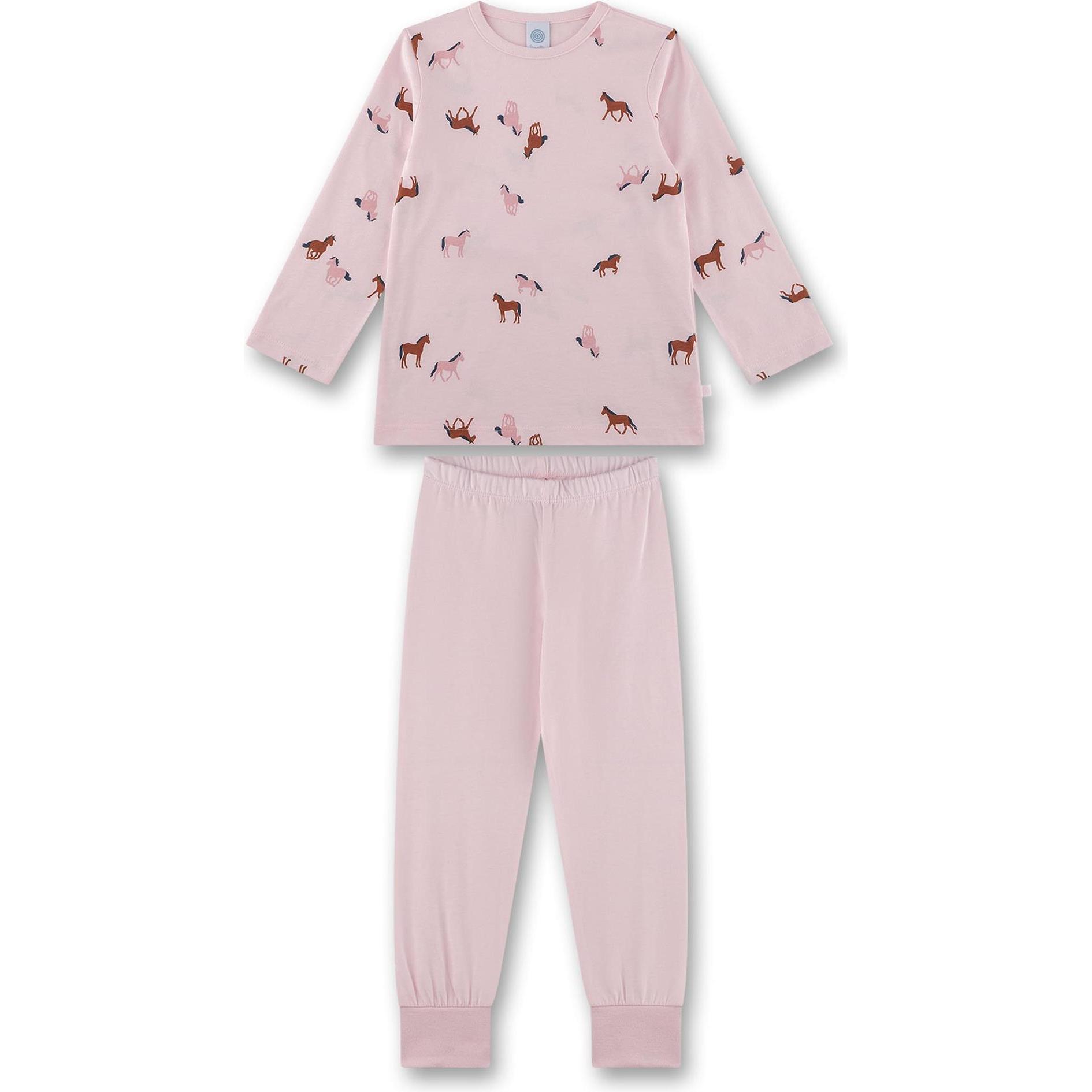 Thumbnail - Sanetta, Unisex, Pyjama, Pyjama Homewear Bequem sitzend, Rosa, (116)