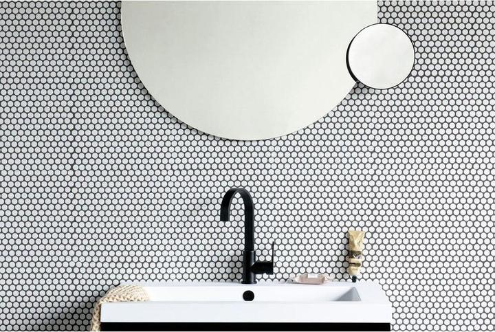 Actual product image Brabantia Cosmetic mirror Mindset Anthracite (6.5 x 25 x 25 cm)