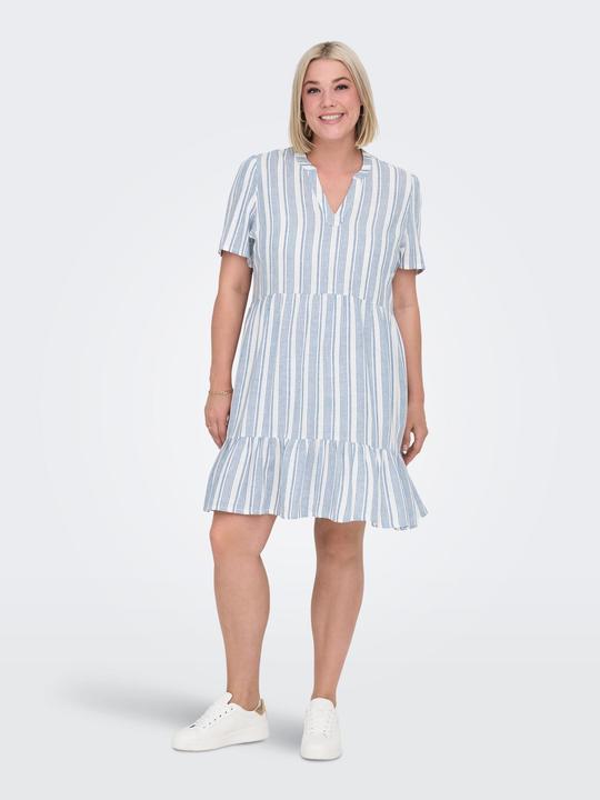 Produktbild Only Normal geschnitten V-Ausschnitt Curve Kurzes Kleid Kleid (50)