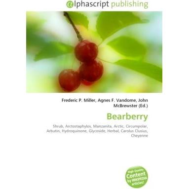 Thumbnail - Bearberry, Fachbücher von Agnes F. Vandome, Frederic P. Miller, John McBrewster