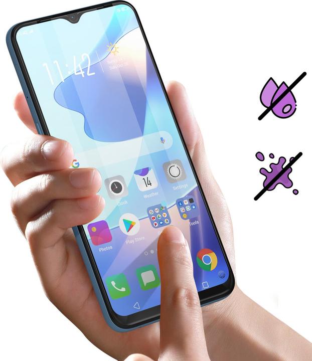 Actual product image Bigben Connected Glass screen protector (1 Piece, Oppo A16s, Oppo A16, Oppo A54s)