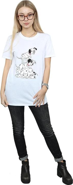 Actual product image 101 Dalmatians Womens/Ladies Chair Boyfriend T-Shirt (XXL)