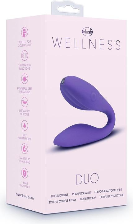 Image du produit Wellness Duo Vibromasseur - Violet