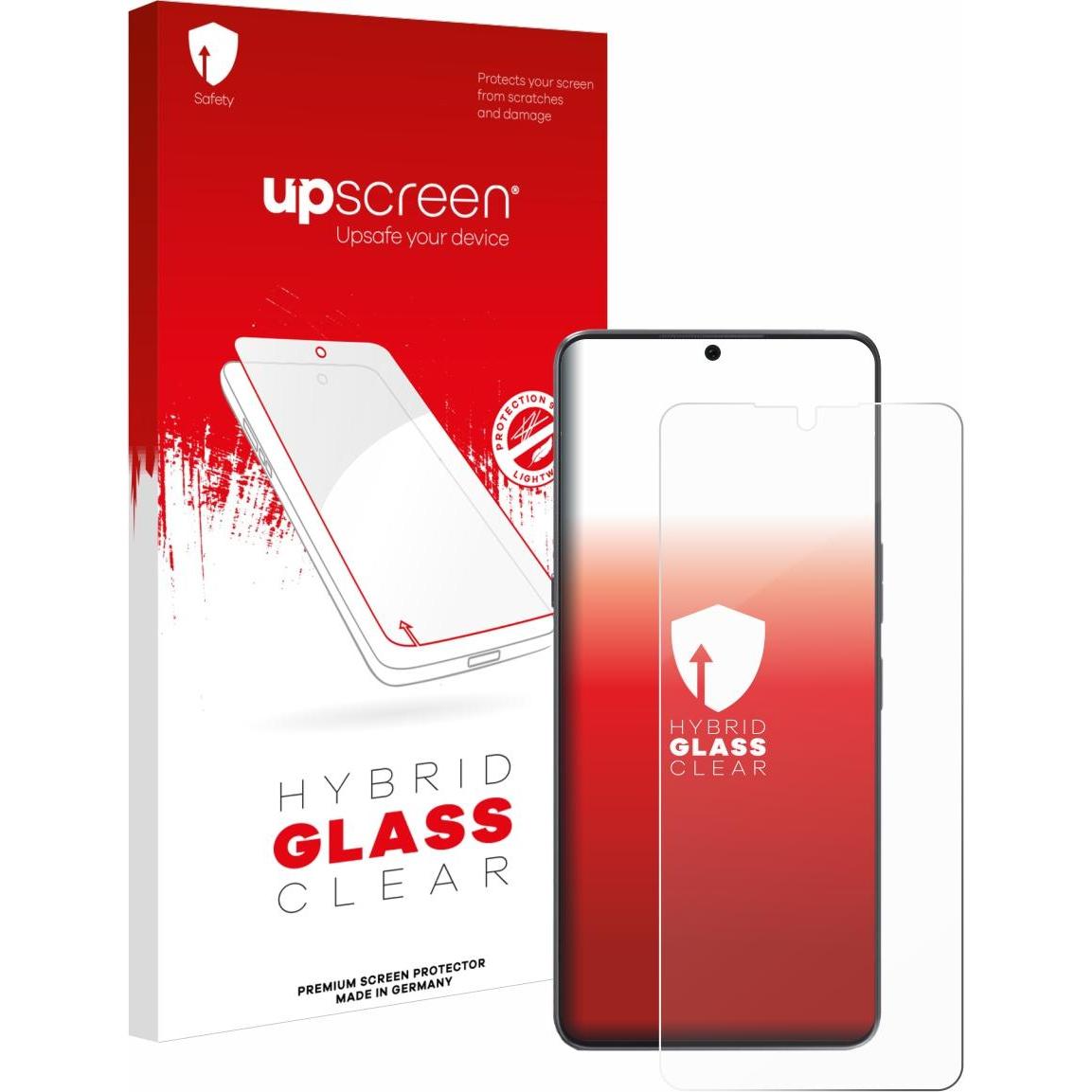 upscreen Schutzglas Schutzfolie Glas Folie Displayschutz klar (1 Stück, Honor X10 Max 5G), Smartphone Schutzfolie, Trans...