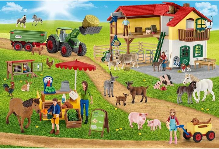 Produktbild Schmidt Spiele Farm World Bauernhof und Hofladen inkl Original Figur (100 Teile)
