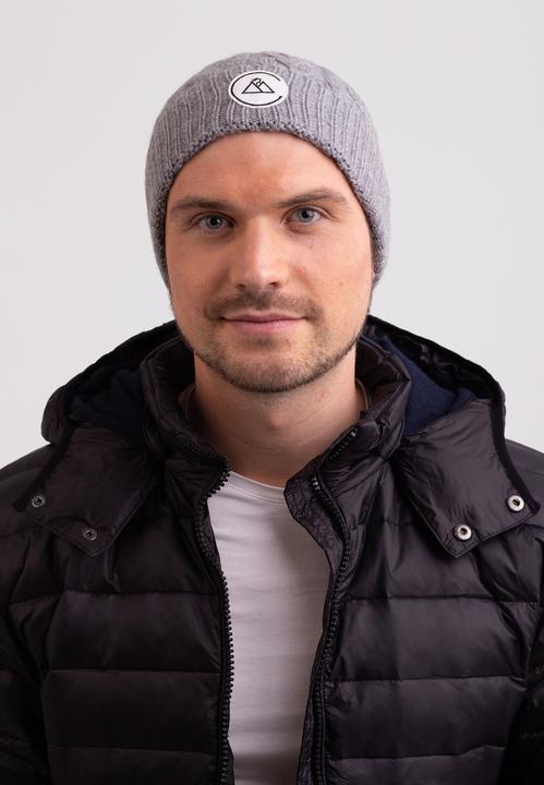 Actual product image Cash-Mere Kaschmir Zopfmuster Mütze (One size)