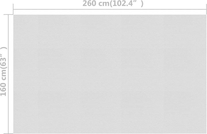 Actual product image vidaXL Poolabdeckung