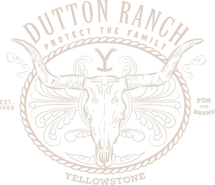 Immagine prodotto Yellowstone Dutton Ranch Felpa Teschio Adulto Unisex (S)