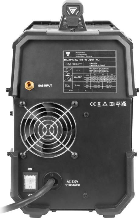 Produktbild Stahlwerk Schweissgerät MIG MAG 200 Spot Puls Pro Digital Vollausstattung 200 A