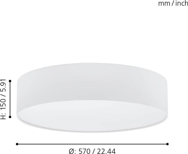 Actual product image EGLO Pasteri (E27)