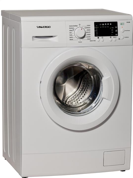 SanGiorgio F614BL lavatrice Caricamento frontale 6 kg 1400 Giri/min D Bianco (6 kg)