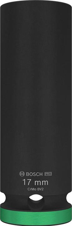 Produktbild Bosch Professional Zubehör PRO Impact Steckschlüsseleinsatz, 1/2", 17 mm, tief (17 mm)
