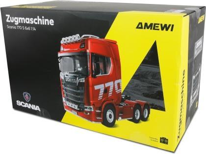 Produktbild Amewi Scania 770 S Zugmaschine 6x6 1:14 RTR rot (RTR Ready-to-Run)