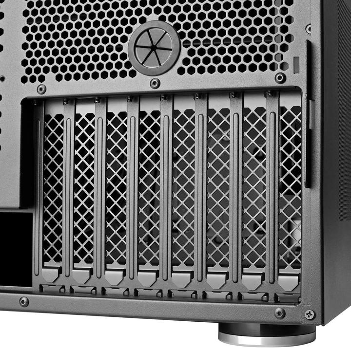 Immagine prodotto Silverstone SST-CW04TB - High End Crown HTPC All Aluminium ATX Computer Case, optimized cooling perf (ATX, SSI EEB)
