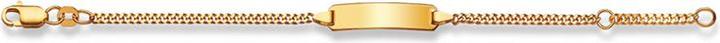 Immagine prodotto Muau Bracciale con badge (14 cm, Oro 750/18 K)