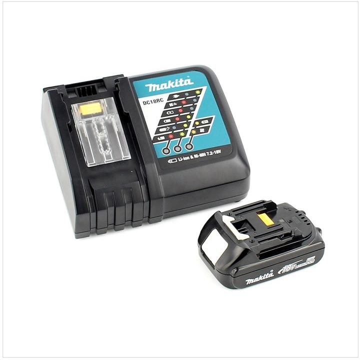 Produktbild Makita DBO 180 Y1J-D 18 V Akku Exzenterschleifer + 1x Akku 1,5Ah + Ladegerät + Makpac (Exzenterschleifer)
