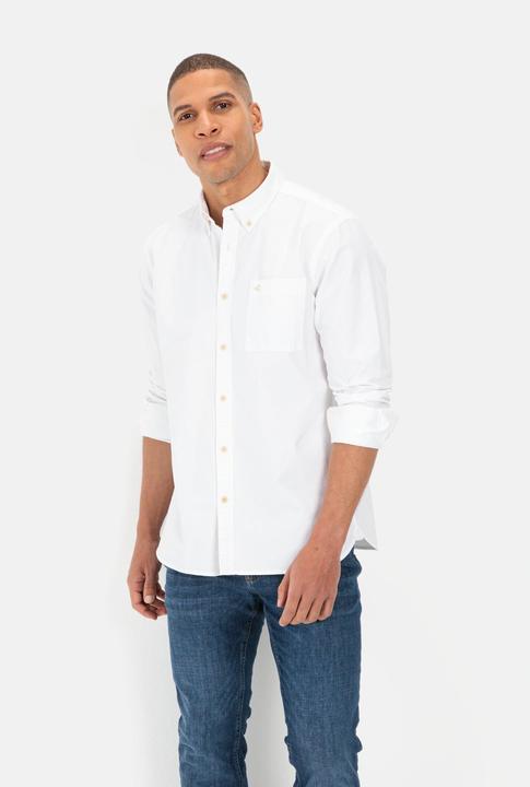 Produktbild Camel Active Oxford Langarmhemd aus nachhaltigem Organic Cotton (XL)