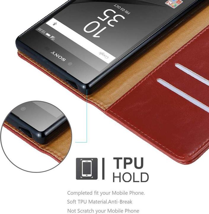 Actual product image Cadorabo Book Luxury Cover (Sony Xperia Z5 Premium)