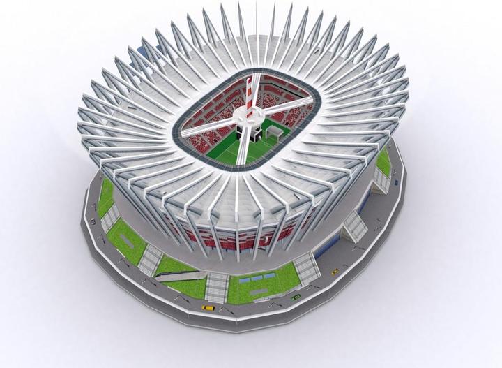 Actual product image Cubicfun Puzzle 3D PGE National Stadium (105 pieces)