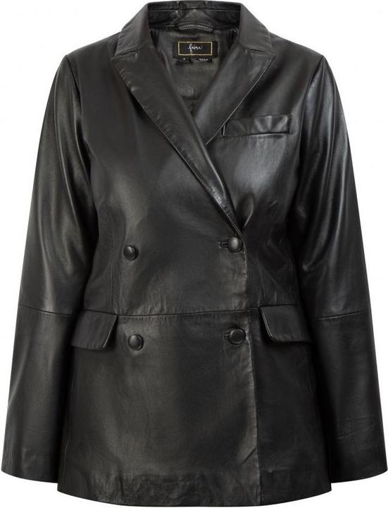 Faina Leather Blazer (M)