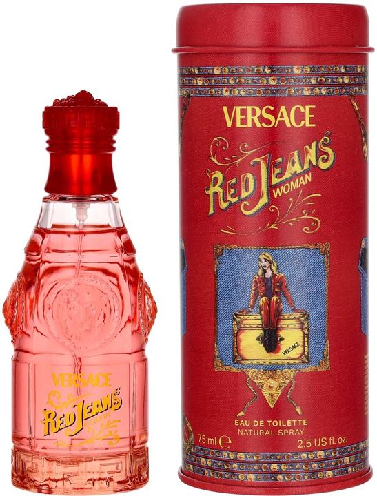 Actual product image Versace Red Jeans (Eau de toilette, 75 ml)
