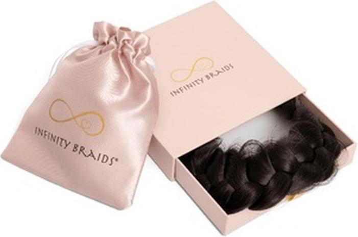 Produktbild Infinity Braids Unordentlicher Zopf Vienne Espresso Smoke