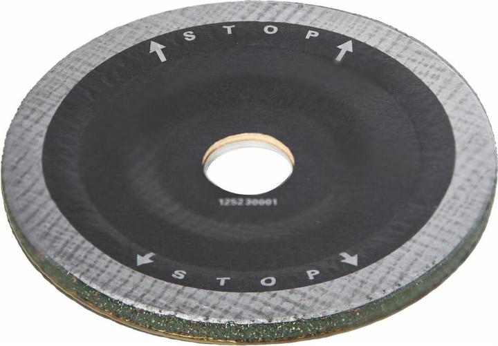 Image du produit Disque à ébarber D125xS10mmGrainure 60 Disque plat Alésage 22,23 Alésage (60)