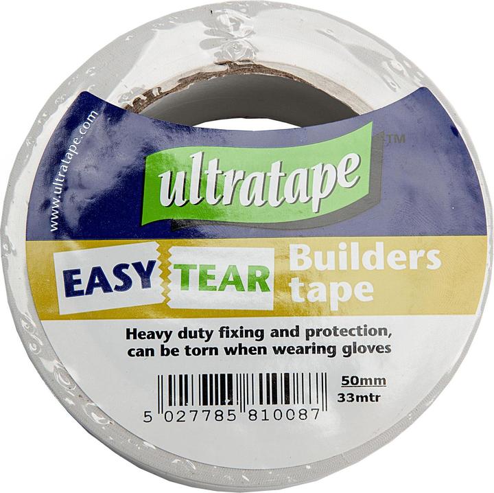Actual product image Ultratape Builders Easy-Tear Tape (50 mm)