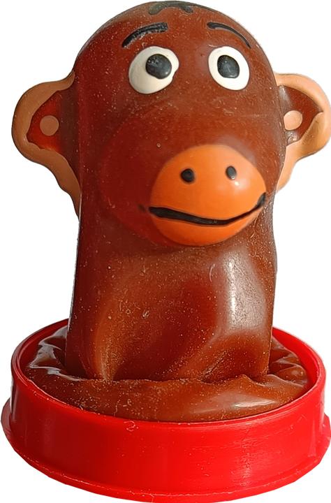 Image du produit Erco Préservatif à plaisanterie en latex, peint à la main, à motif de singe, 1 pièce (1 pcs)