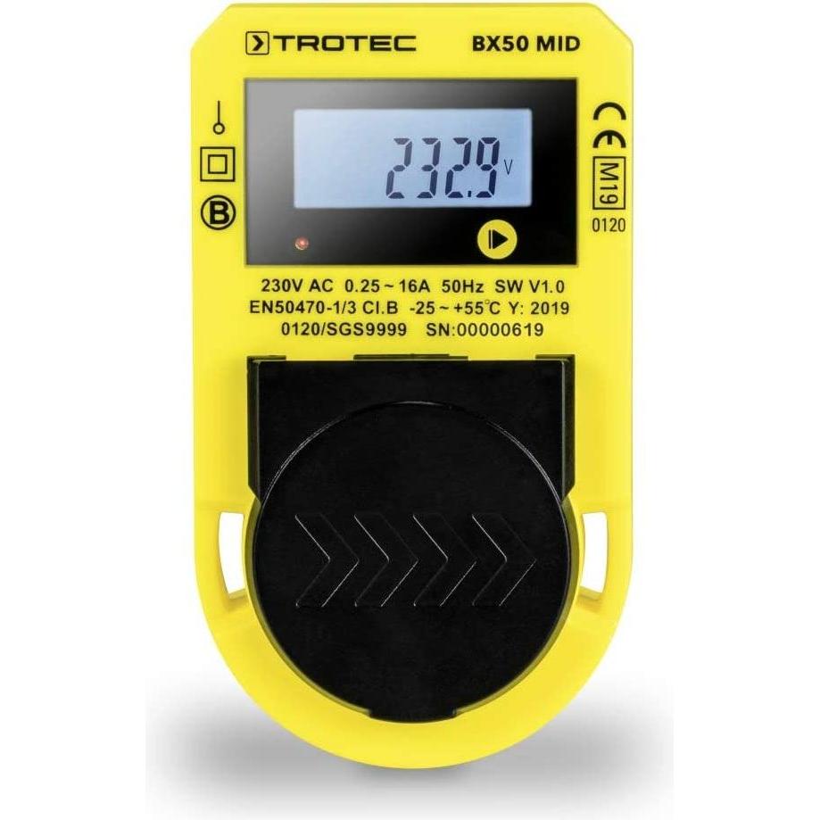Thumbnail - Trotec, Energiemessgerät, 3510205950 BX50 MID Energieverbrauchsmessgerät