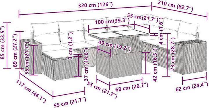 Produktbild vidaXL Ivanna
