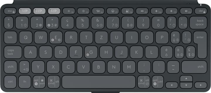 Logitech Tastatur Keys-To-Go 2 (CH, Kabellos)