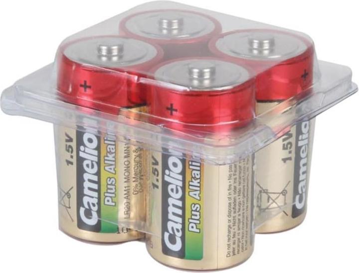 Pilha ALKALI-MANGAN C / LR20 1.5V-21000mAh (4 pz./scatola) (4 pz., D)