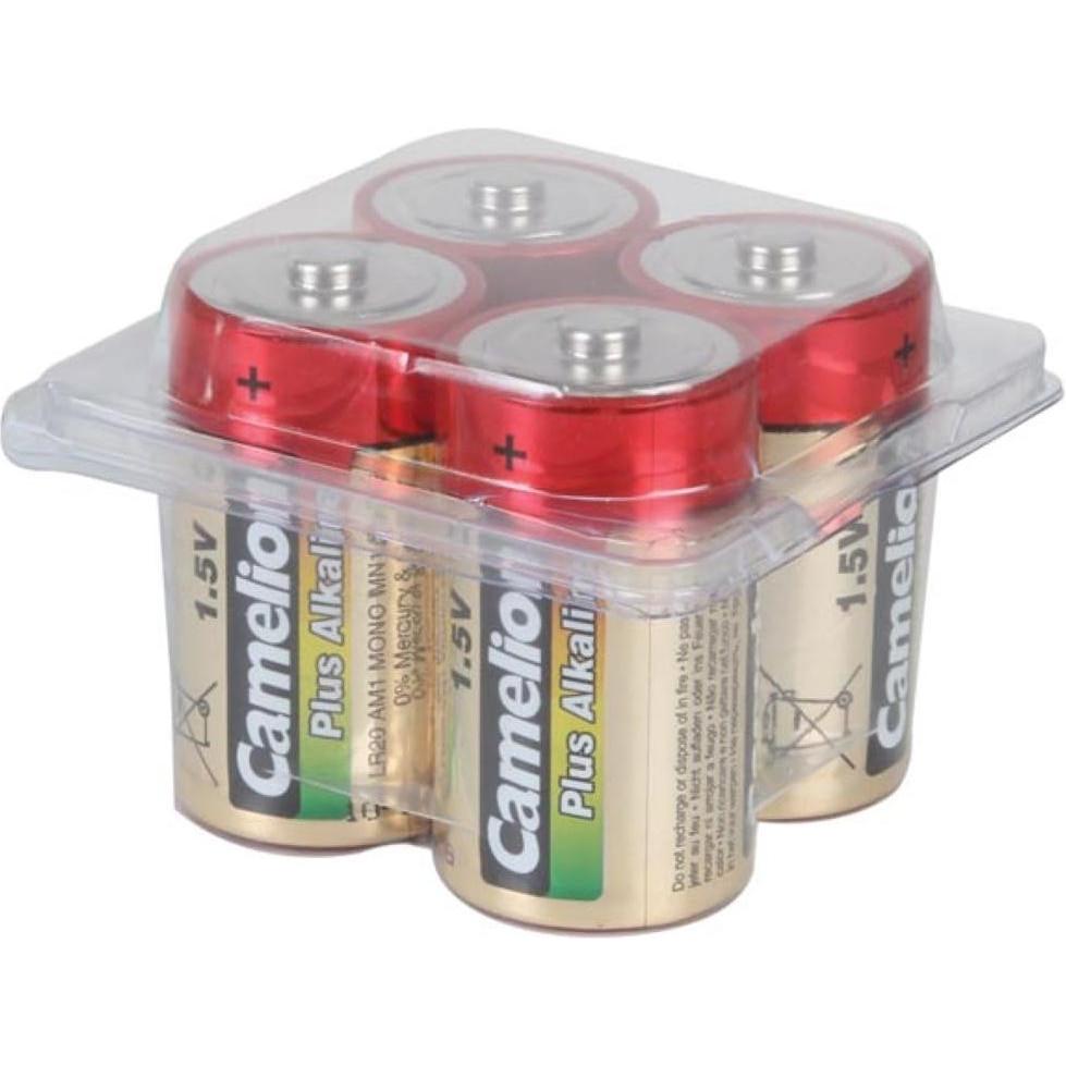 Pilha ALKALI-MANGAN C / LR20 1.5V-21000mAh (4 St./Box) (4 Stk., D / LR20 / Mono / R20) (LR20C/4)