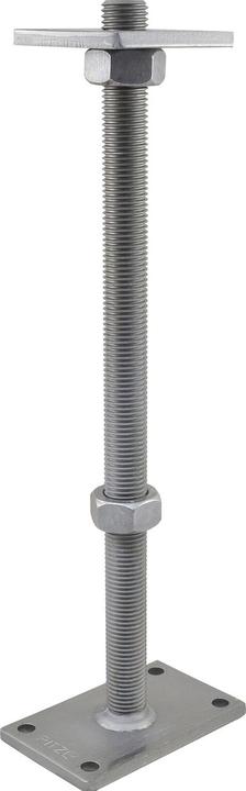 Pitzl Pfostenträger Typ 11016.1500 ZiNiP beschichtet schwere Ausführung (1 Stk.)