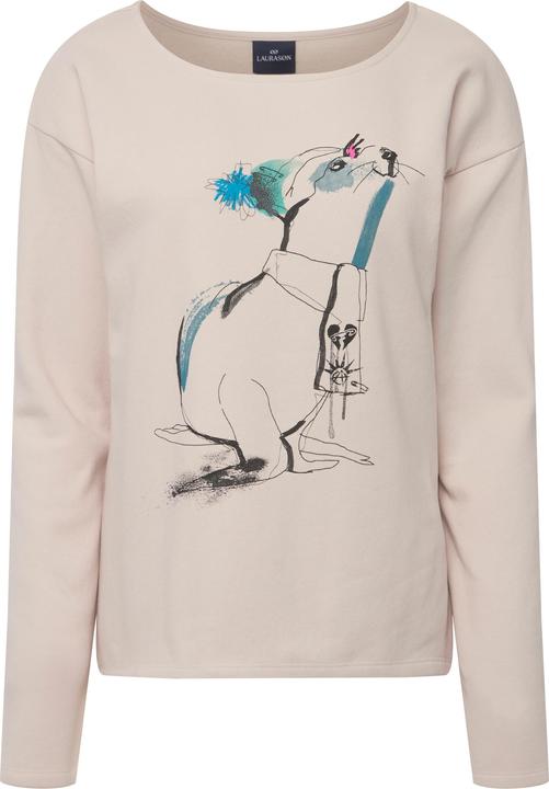 Produktbild Laurasøn Sweatshirt, Robben-Print, Rundhals, Langarm (L)