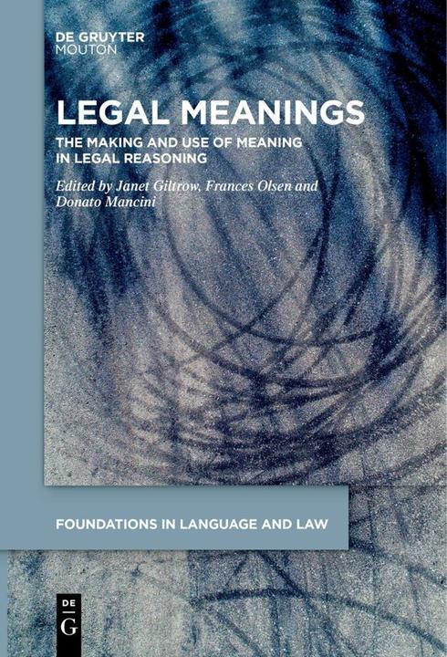 Produktbild Legal Meanings (Englisch, Frances Olsen, Donato Mancini, Janet Giltrow, 2023)