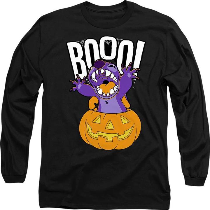 Immagine prodotto Lilo & Stitch Laughing Pumpkin Maglietta Adulto Unisex (XL)