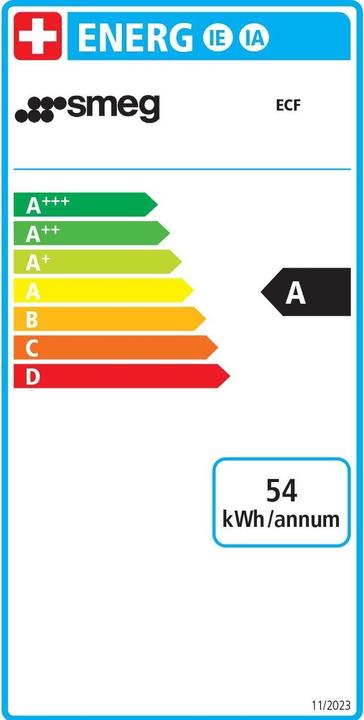 Energie-Label Smeg ECF01WHEU