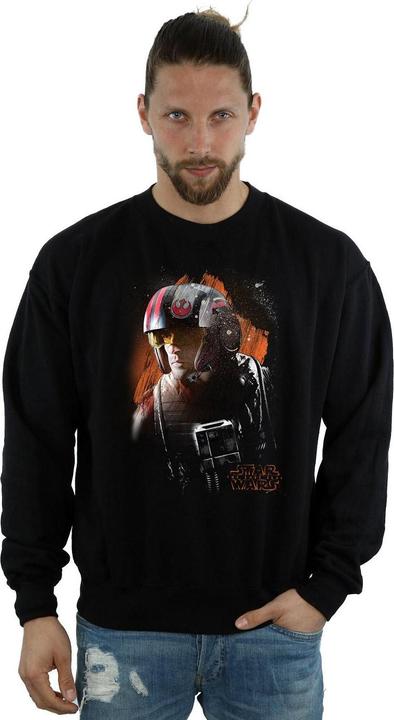 Immagine prodotto Star Wars The Last Jedi Poe Dameron Brushed Felpa Uomo (3XL)