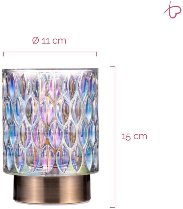 Produktbild Pauleen Mobile Tischleuchte Clear Glamour (E14)