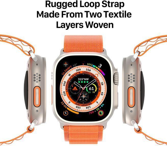 Produktbild Dux Ducis Sport-Schnallenarmband für Apple Watch 8/7/6/SE/5/4/3/2/1 (41, 40, 38 mm), Armband GS-Vers (38 mm, 40 mm, 41 mm, Nylon)