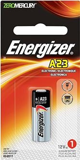 Actual product image Energizer A23 Specialty (1 pcs., A23, 50 mAh)