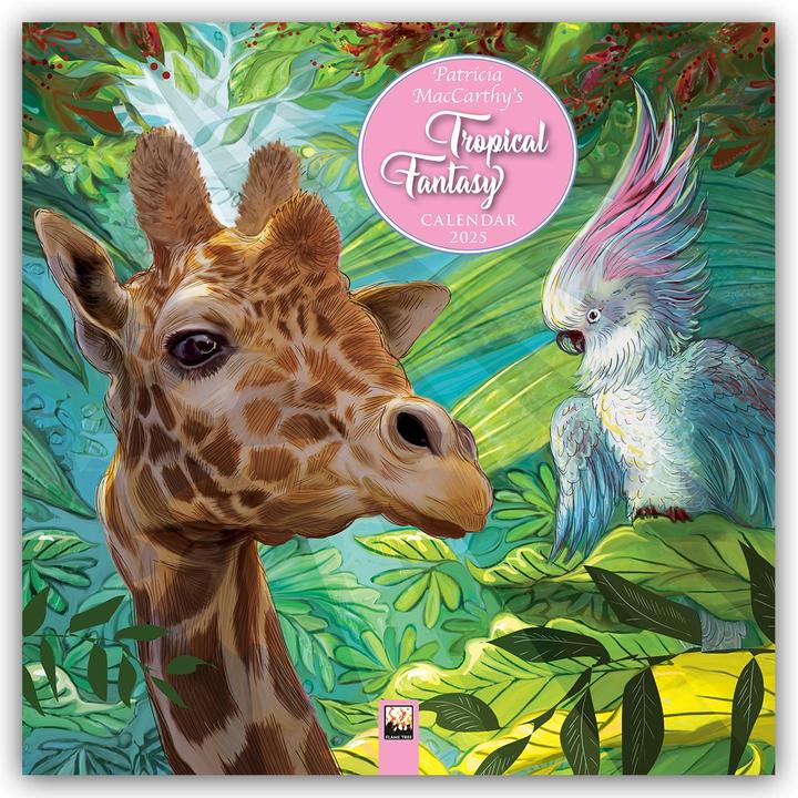 Produktbild Patricia MacCarthy's Tropical Fantasy - Tropische Fantasie 2025 (305 x 305 mm)