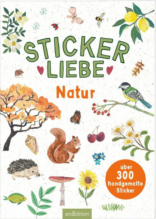 Actual product image Sticker love - Nature (300 Sticker)