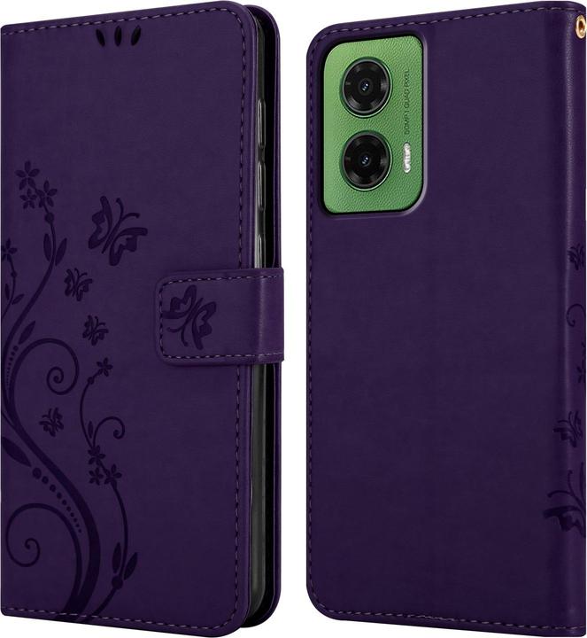 Image du produit Cadorabo Coque pour Motorola Moto G35 pour Fleur Book (Motorola Moto G35)