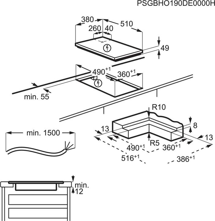 Produktbild Electrolux GK38TSILO
