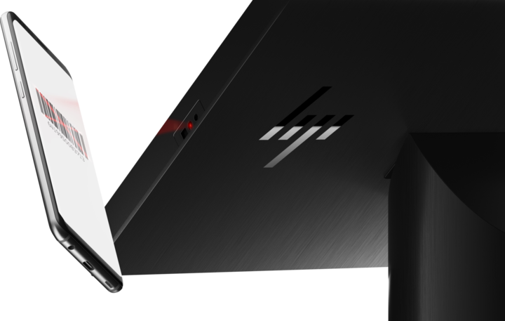 Actual product image HP Engage One Pro Bar Code Scanner (EN)