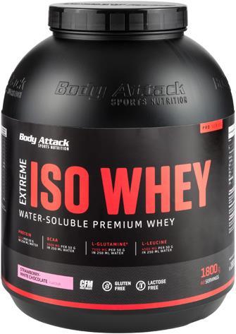 Image du produit Body Attack Extreme Iso Whey Professional (boîte de 1800g) (Cookies and Cream, 1 pcs, 1800 g)