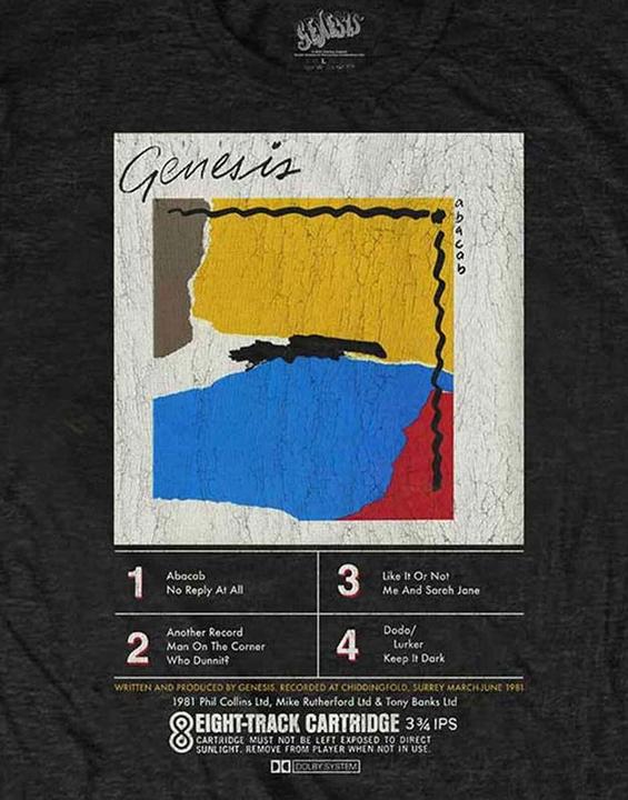 Immagine prodotto Universal Textiles Maglietta unisex per adulti ABACAB 8 Track (S)